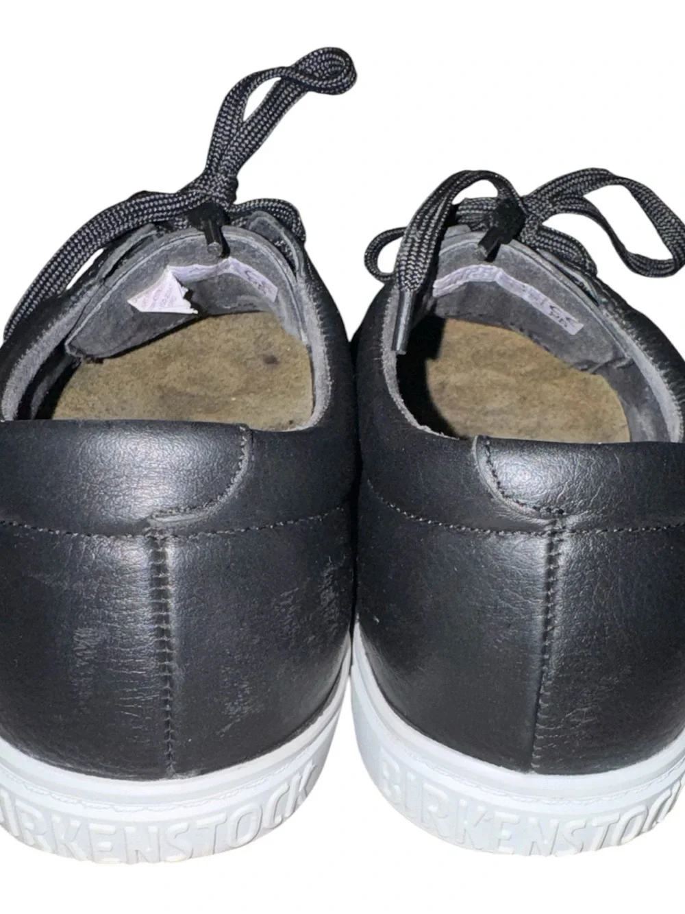 Men's Black natural Leather Birkenstocks QO 500 size 10